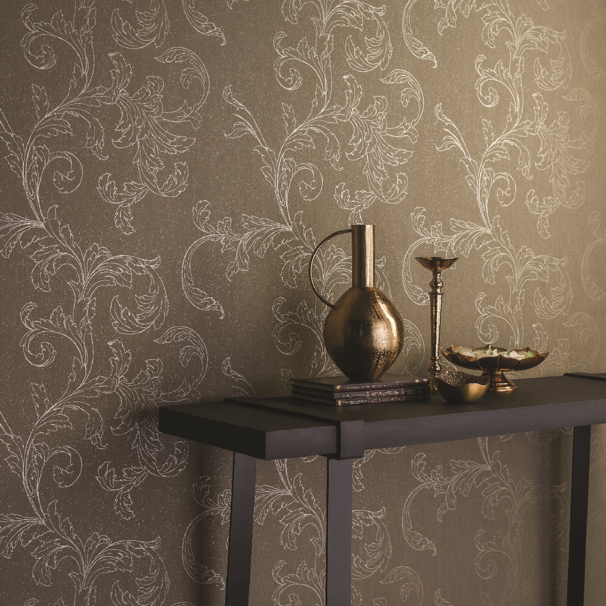 Обои Aura Moonlight NL3502 10,05×0,53 фото в интерьере